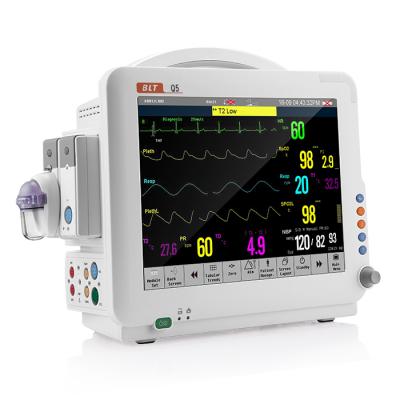 China Metal ICU Multiparameter WIFI EtCO2 Medical Patient Monitor for sale