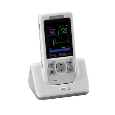 China High Quality Vet Pulse Oximeter Animal Handheld Blood Oxygen Patient Monitor SPO2 PR 58.5mm(W)*123mm(H)*28mm(D) for sale