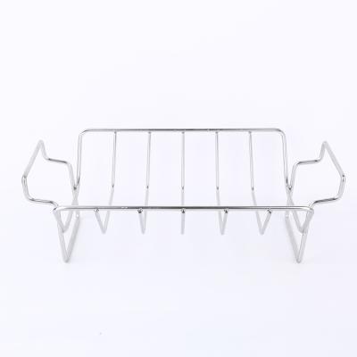 China High Quality Heat Resistance Hot Selling 430 Stainless Steel Roast Chicken Rack For Sale for sale