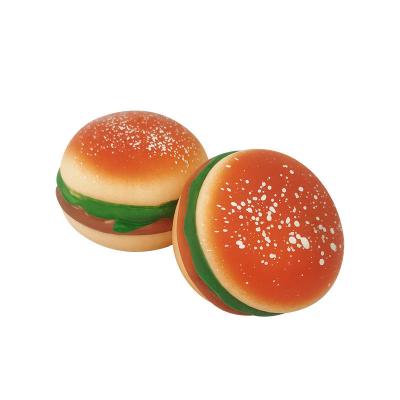 China 2022 Newest Funny Hot Selling Cute Hamburger Squeeze Squeeze Toys Soft Toy 2022 Newest Novelty For Kids Adults for sale