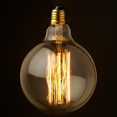 China Vintage style clear&gold-plating copper lighting led C35 G125 G80 edison bulb for sale