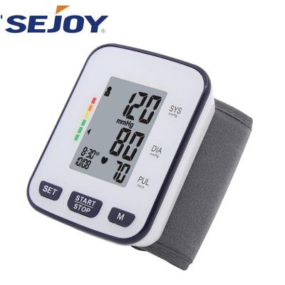 China OEM Auto Digital Plastic Portable Wrist Blood Pressure Monitor for sale