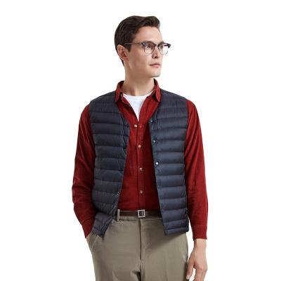 China Anti-wrinkle [TANBOER-TA210003] 2021 Utility Fashion Thermal Men's Vests And Vests Down for sale