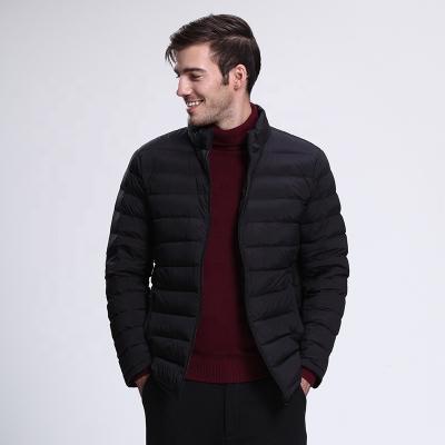 China Fashion viable black lightweight urban men new red style keep cheap warm white male short winter coats stripper down jacket for sale