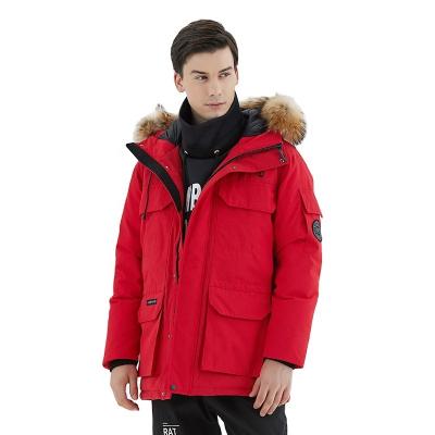 China [TANBOER-TA202577] New Winter Warm Listing Men's Breathable Stripper Duck Down Jacket With Good Quality for sale