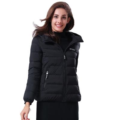 China TANBOER Viable Down Jacket Women Packable Cheap Winter Down Jacket Stripper Lightweight Women's Ditch Coat TB17356 for sale