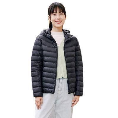 China [TANBOER-TD216252] large sizes QUICK DRY 90% down comfortable colorful popular morden figure flattering solid color jacket for sale