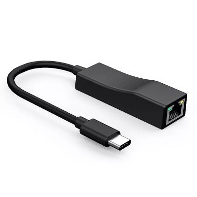 China LAPTOP USB-C to Thunderbolt 3 Ethernet Adapter USBC to RJ45 Gigabit 1000 Mbps LAN Wired Network Card for Windows and Mac OS for sale