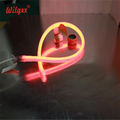 China Flexible PVC LED 220V SMD 5050 RGB LED Neon Rope Led Tube 108 pcs SMD5050 For RGB Rope Light for sale