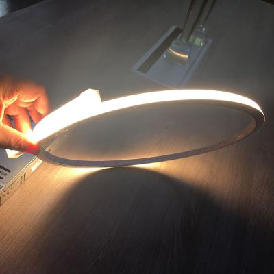 China Waterproof 12V/24V LANDSCAPE Single Color Neon Light Led 10x10mm Silicone 2835smd LED Neon Light for sale