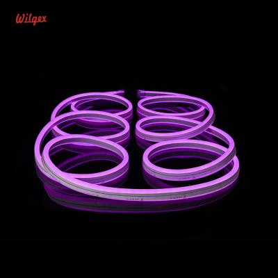 China LANDSCAPE Double Sides Festival Decoration 11x24mm RGB 5050 Duplex Waterproof SPI DMX IP68 LED Stage Light Flexible Neon Strip for sale