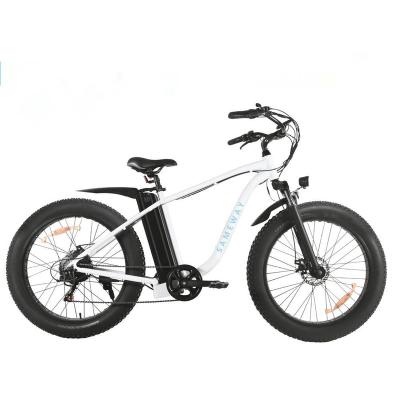 China 26 inch transmission disc brake fat tire snow tire electric bicycle aluminum alloy factory direct sales power mountain for sale