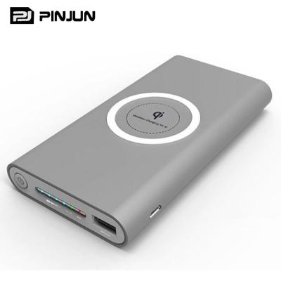 China 2018 New Product Ideas High Capacity Wireless Powerbank Qi Fast Charge,Wireless Charger Powerbank For iPhone X for sale