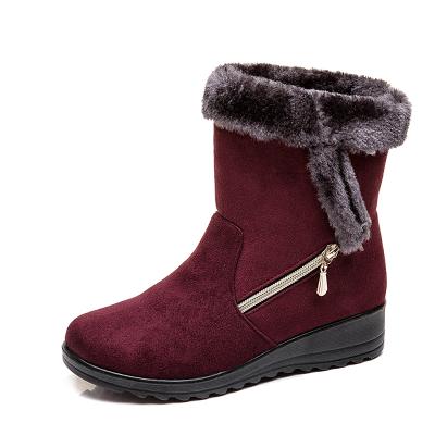 China Wholesale fashion trend style snow boots winter new plus cotton shorts boots ladies cotton shoes for sale