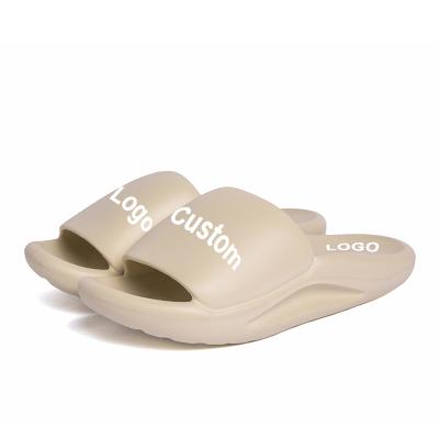 China CUSHIONING Custom Logo Lover Beach Sandal New Design Hot Selling Shoes Eva Water Slide Foam Runner Sports Slipper Wholesale for sale