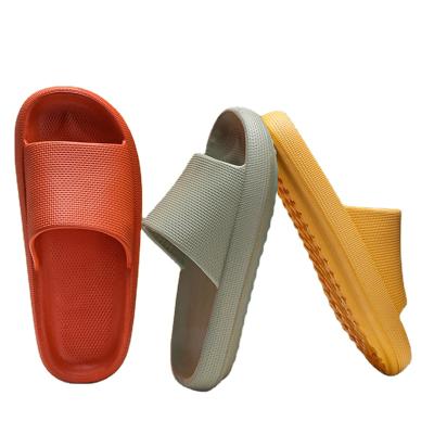 China Trend New Fashion Women' Girl's Eva Bathroom Slippers Black Slides; simple solid colorful s sandals for sale