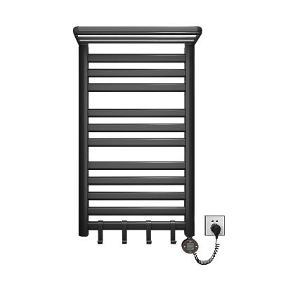 China Household Intelligent Towel Rack Electric Heating Non-perforated Towel Rack Bathroom Clothes Drying Rack Carbon Fiber Furnace Element for sale