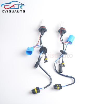 China Kvisuauto h4 9007 3000k 4500k 5500k 6000k 8000k auto lamp hi lo double beam xenon bulb for sale