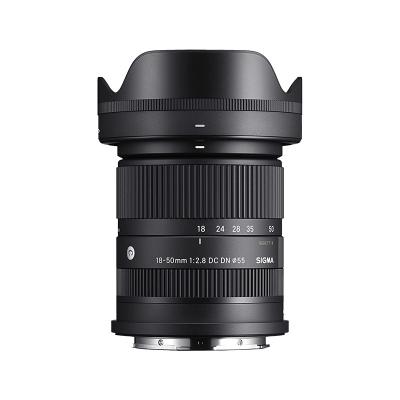 China Sigma 18-50mm DC F2.8 DN Half-frame Large Aperture Zoom Vlog Lens 7 Blades for sale