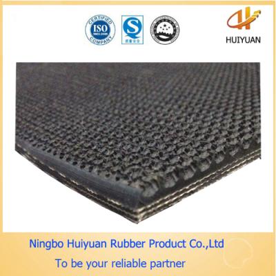 China Rough Top Conveyor Rubber Belt used to conveying light material (EP100-EP500) for sale