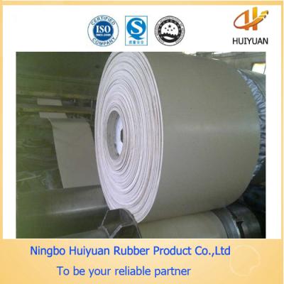 China White Rubber Multi-Ply Canvas Food Ep Conveyor Belting (EP100-EP500) for sale