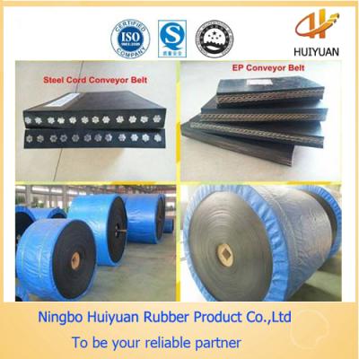 China Steel Cord Conveyor Belt with a better flexibility than fabric core conveyor belt for sale