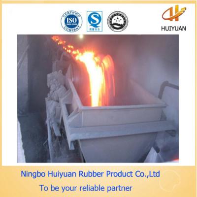 China EP Heat Resistant Conveyor Rubber Belt usd in steel factory (EP200) for sale