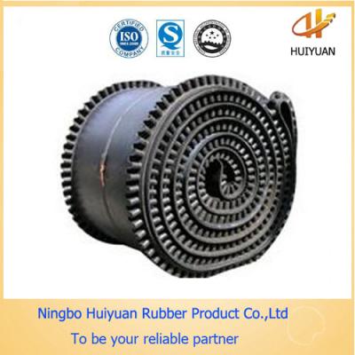 China Sidewall Rubber Conveyor Belt without cleat Made in China (EP100-EP500) for sale