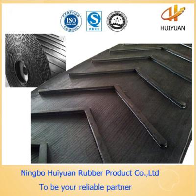 China L Chevron Conveyor Rubber Belt for conveying Concrete (EP400/3) for sale