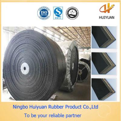 China Corrosion Resistant Rubber Conveyor Belts with high abrasion (EP200) for sale