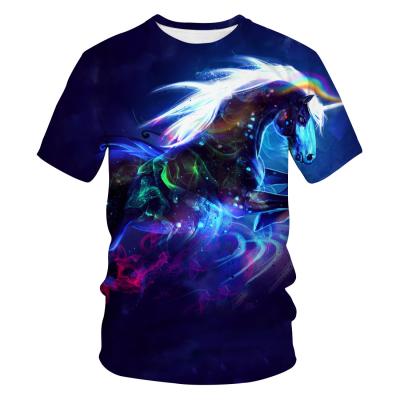 China QUICK DRY American Style 3D Custom Printing T Shirt For Man for sale