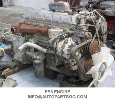 China NISSAN UD DIESEL FE6 Engine assy USED JAPAN ENGINE ASSY NISSAN UD DIESEL FE6 Engine assy for sale