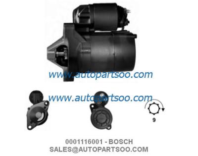 China 0001116001 0986017840 - motor de arrancador de BOSCH 12V 0.7KW 9T en venta