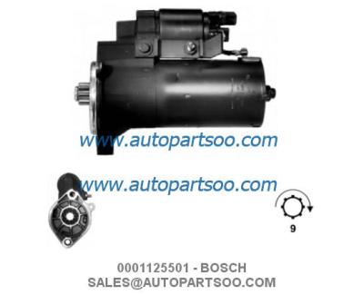 China 0001125501 0001125502 - motor de arrancador de BOSCH 12V 2KW 9T en venta