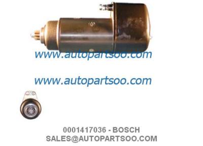 China 0001417036 - MOTOR de ARRANCADOR del motor de arrancador de BOSCH 24V 5.4KW 9T 0001417036 en venta