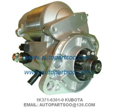 Китай Мотор стартера 1K371-6301-0 KUBOTA 1K371-63010 продается