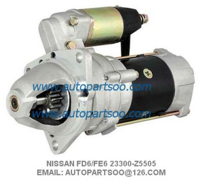 China MOTOR de ARRANCADOR de NISSAN FE6 FD6 23300-Z5505 23300-Z5002 23300-Z5511 SAWAFUJI 24V 11T en venta