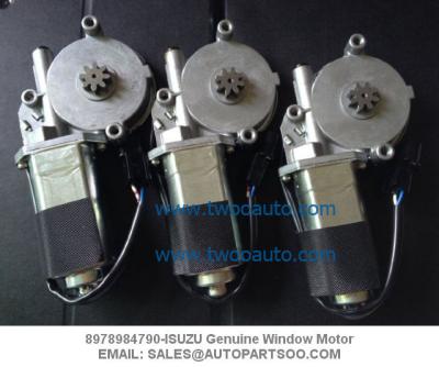 China ORIGINAL ISUZU NKR55 NKR77 NPR70 700P Genuine 8-97898480-0 LH window motor Win Motor 24V motor de la Ventana for sale