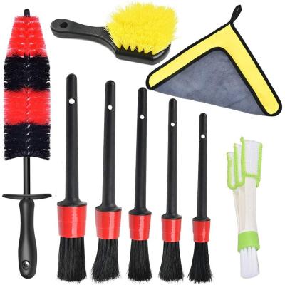 China Car Vents Interior Brush Car Wash Station Brush AC Vent Brush Kit High Quality Durable for sale