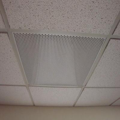 China Environmental plastic perforated ceiling tile and plastic perforated ceiling for sale