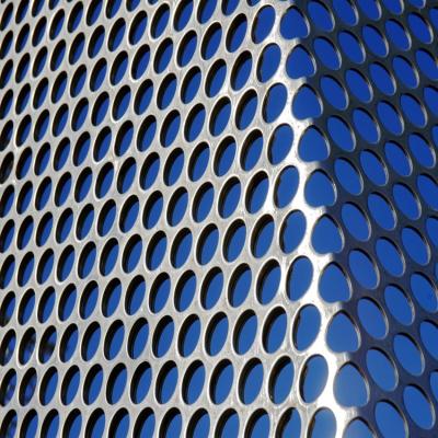 China Small Punch Hole Filtration Decoration Aluminum Perforated Sheet for sale