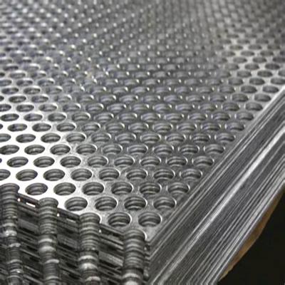 China Construction Decoration Factory Direct Selling Perforated Aluminum Metal Sheets For Building for sale