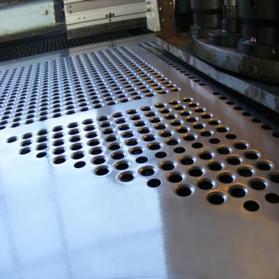 China Dustproof Can Be Customized Round Hole Perforated Metal Aluminum Plate For Ventilation for sale