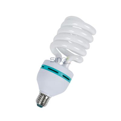 China Half Spiral 28w CFL Indoor Lighting Fluorescent Energy Saving Light Bulb PP For Home for sale