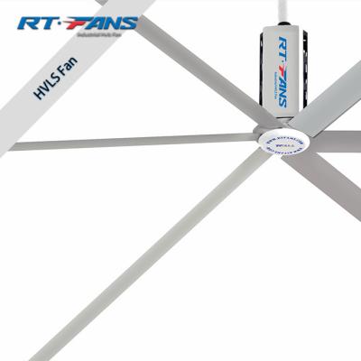 China High Performance Hotel RTFANS 7.3m Fan Used For Temple Ventilation Cooling Large Industrial Ceiling Fans for sale