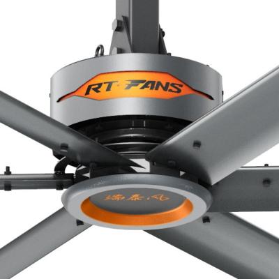 China RTFANS advertising company giant industrial ceiling fans for best warehouse hvls fans for sale