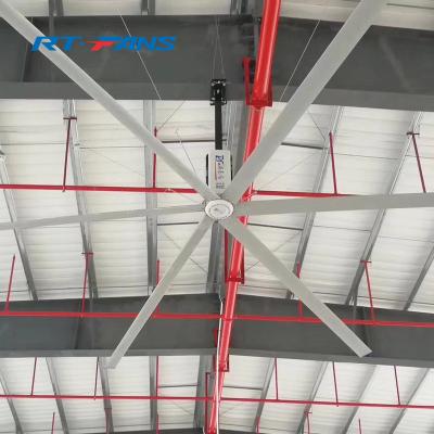 China Hotels RTFANS 24ft large industrial gymnasium fans hvls ceiling fans for sale