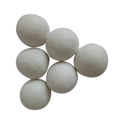 China Amazon 7cm Natural Wool Cleaning Dryer Balls Felt Laundry Wool Balls for sale