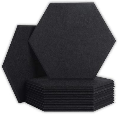 China Modern Colorful Felt Acoustic Panel Soundproofing Polyester Fiber Acoustic Panel for sale