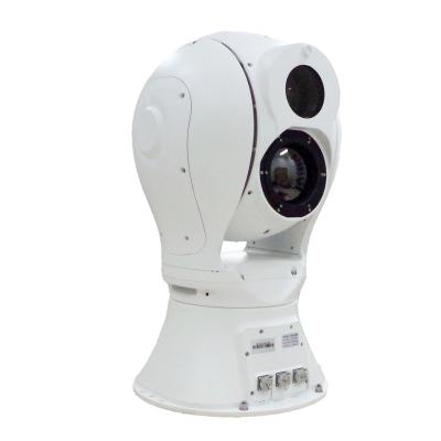 China PAN-TILT long range intelligent border defense laser and thermal camera for sale